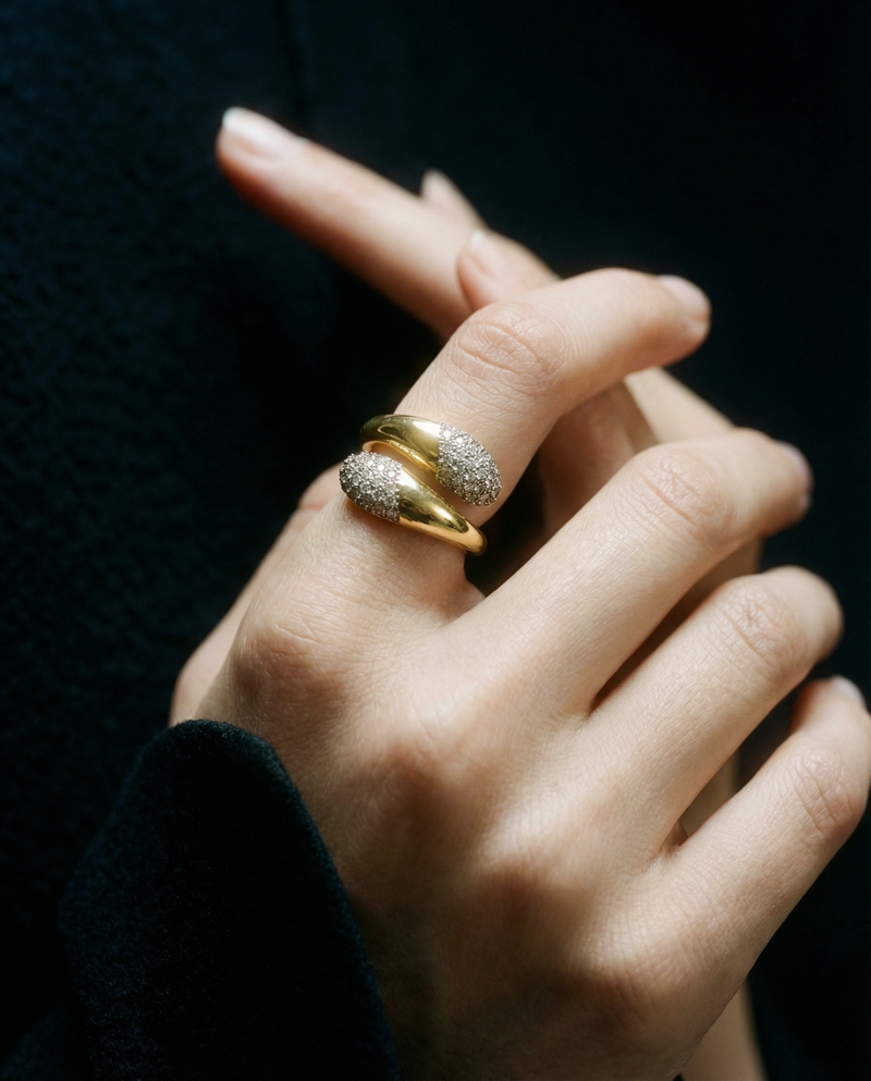 Sculptural Open Ring