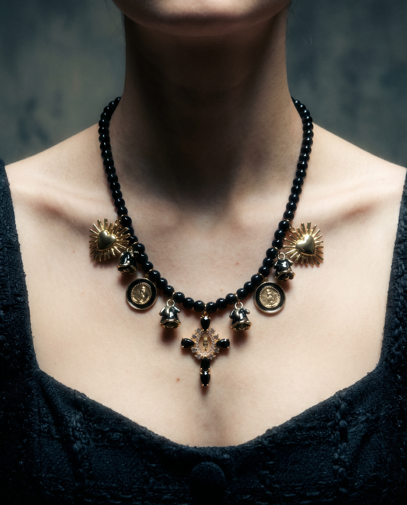 The Sacred Devotion Charm Necklace - Catholic Jewelry