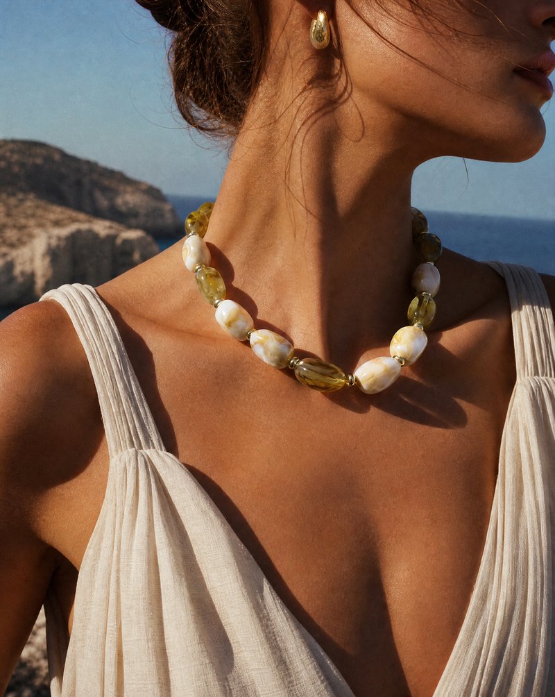 Resin Stone Choker - Maximalist Edition