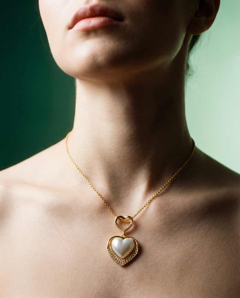 Heart Minimalist Jewelry Set