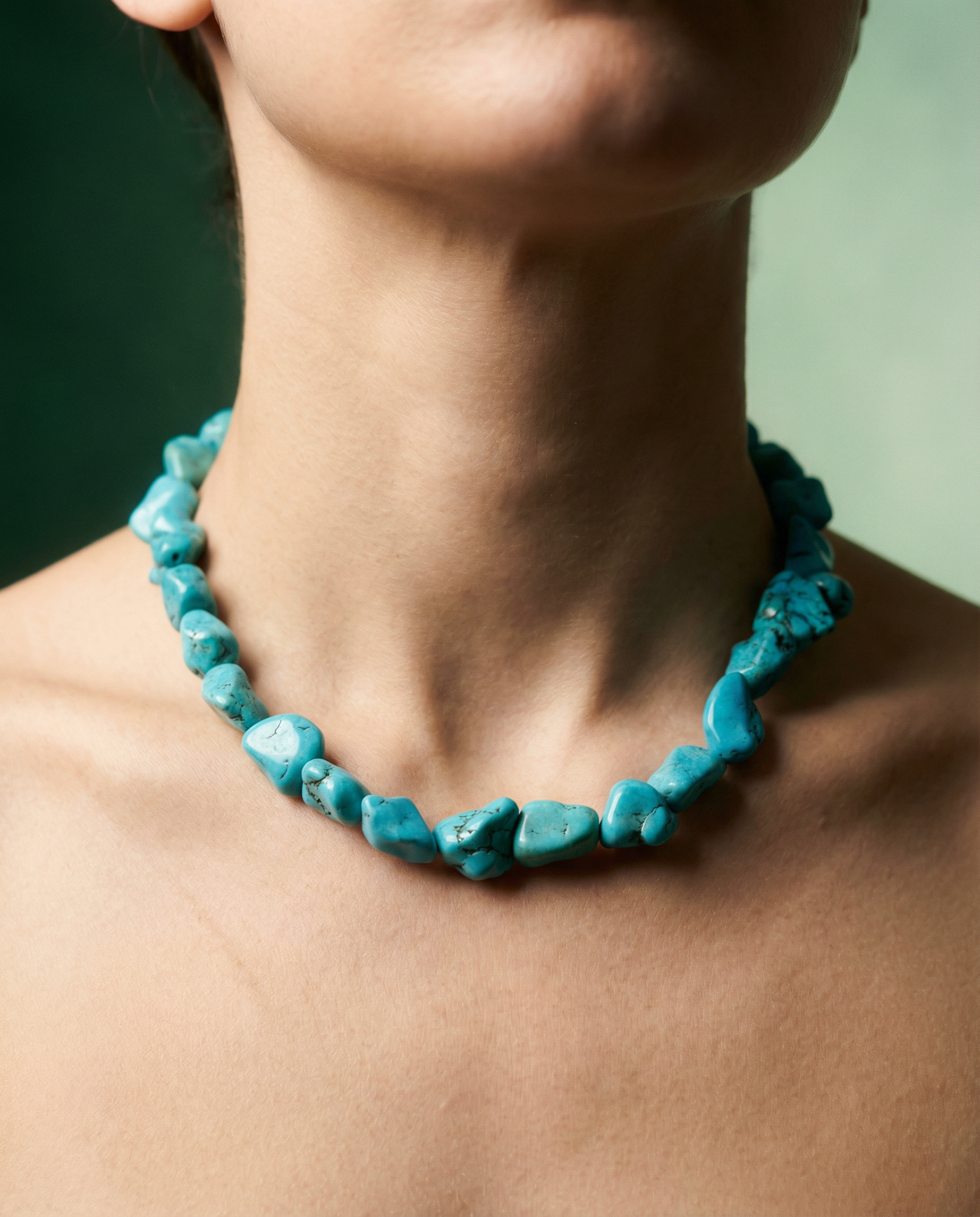 Turquoise Gemstone Necklace