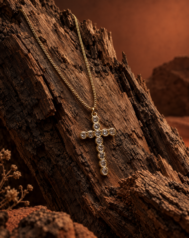 Stainless Steel Cross Necklace