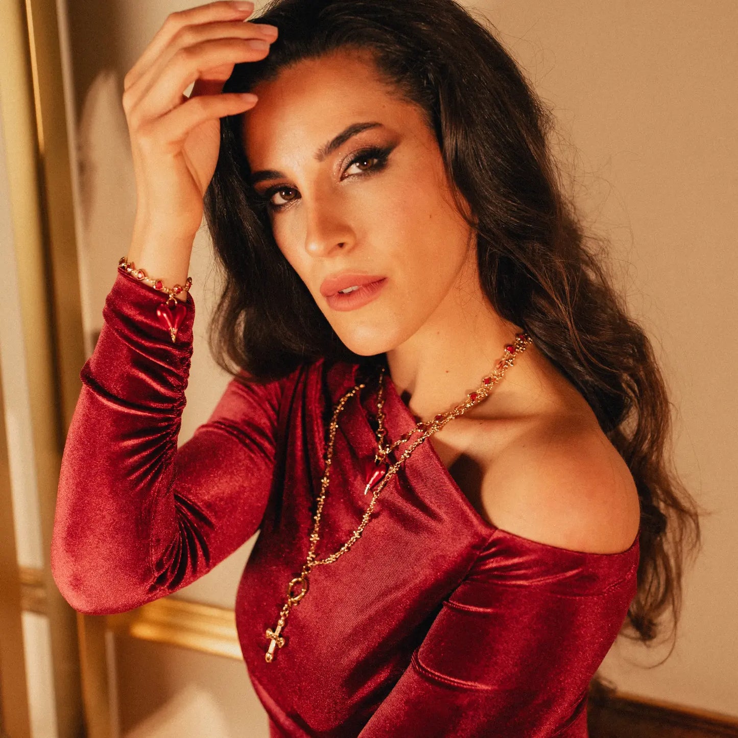 Collier de déclaration catholique, collier à breloques, amulettes de protection