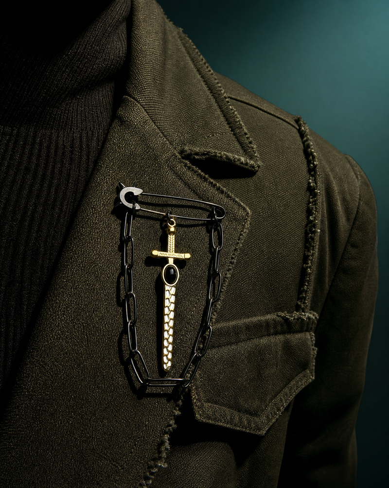 Saint Michael Pin Brooch | Protection Pin