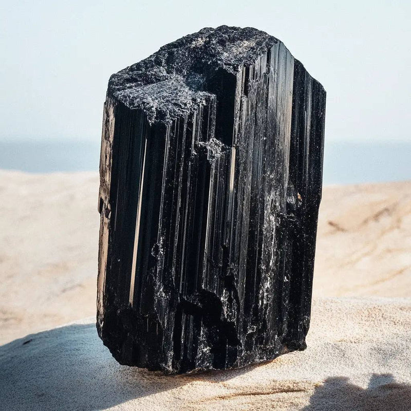 Black tourmaline cuff bracelet – Phoebe's