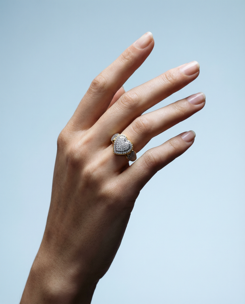 Heart Ring | Statement Love Ring