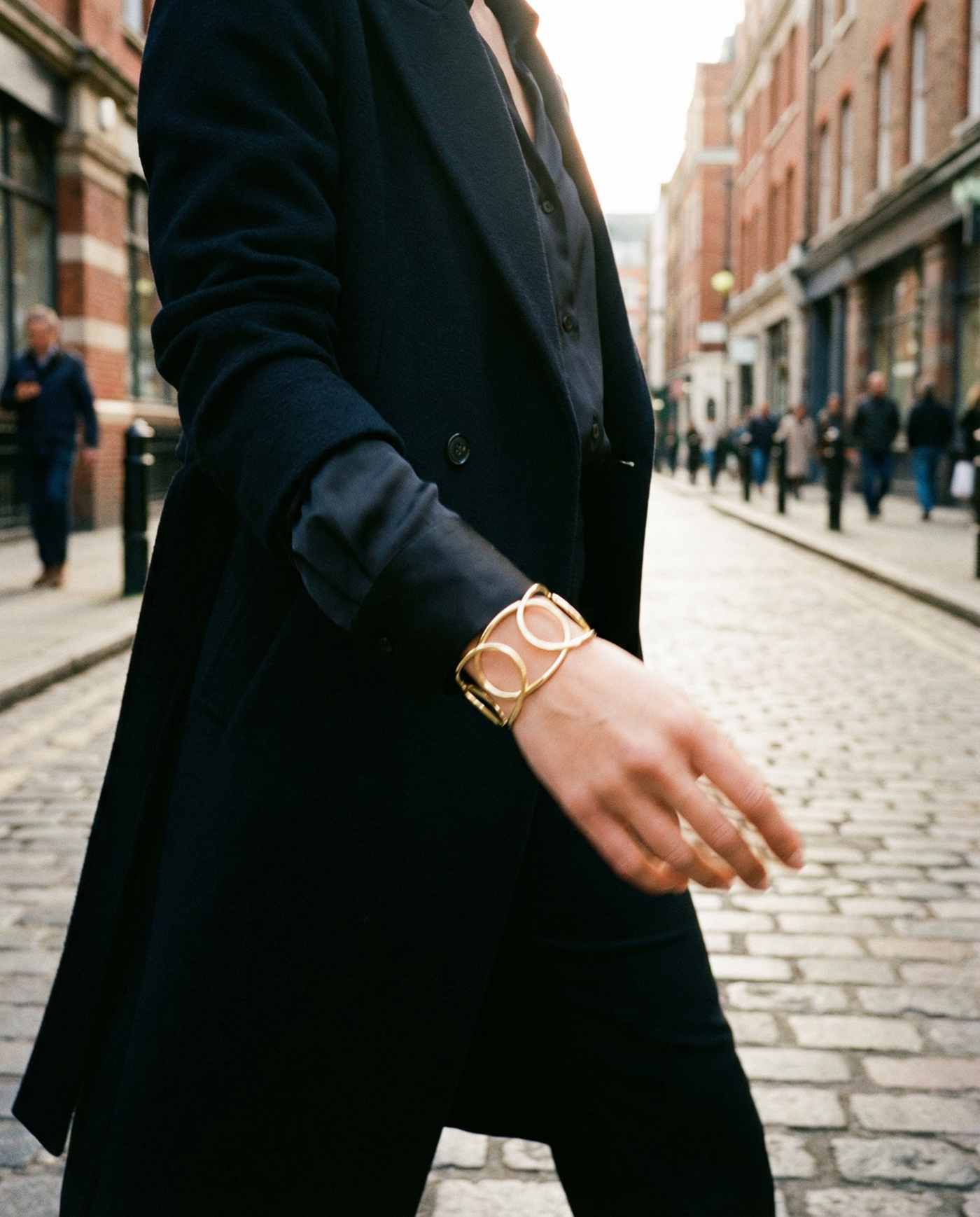 Geometric Cuff Bracelet