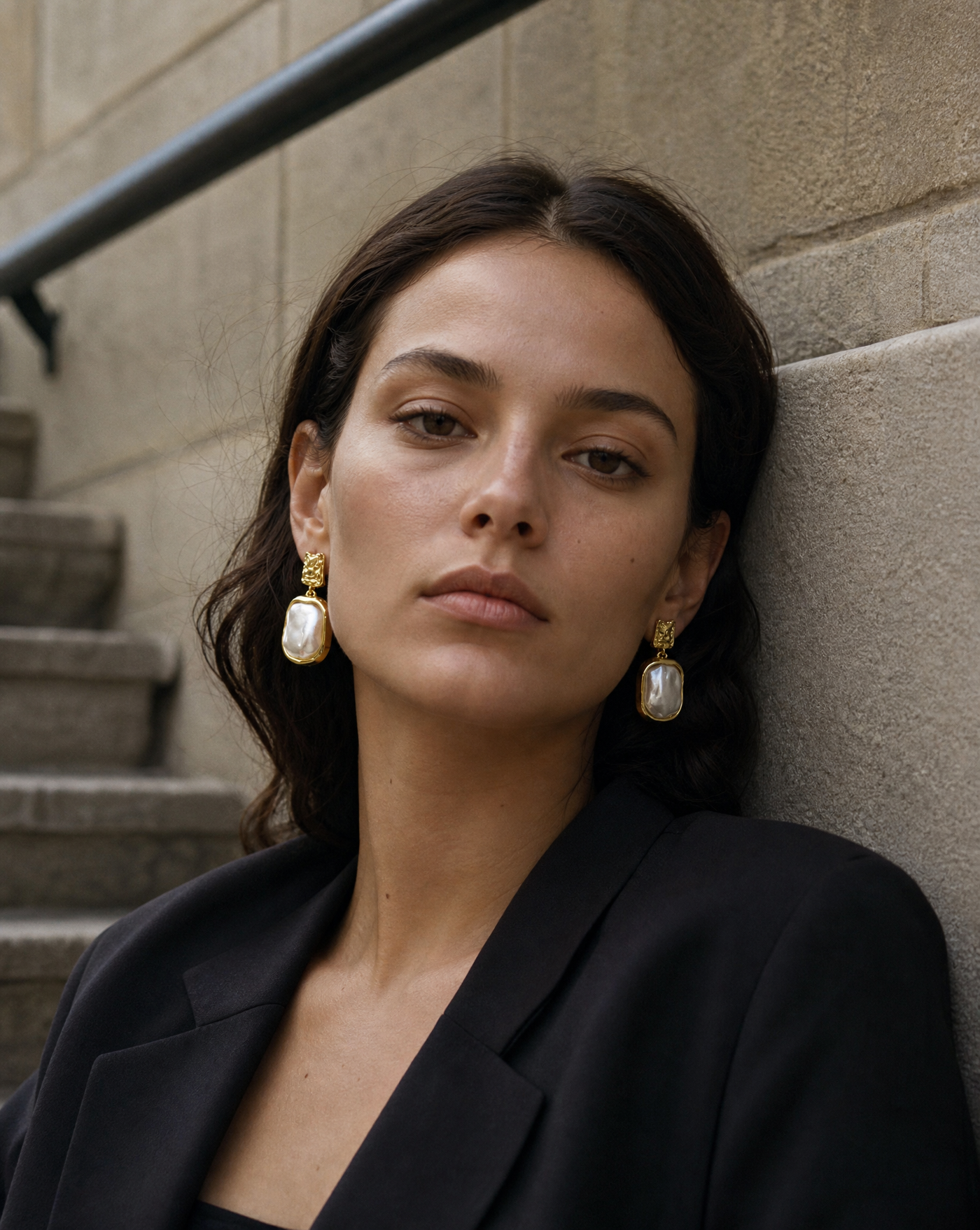 Pearl Drop Earrings | Acrylic Earrings