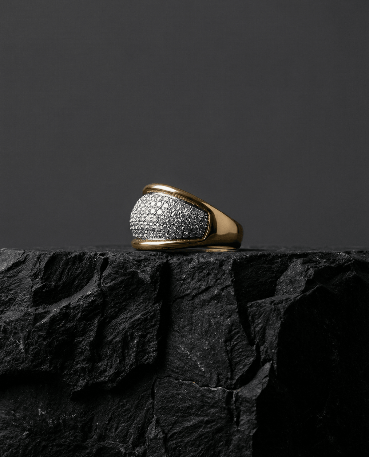 Pavé dome statement ring – Phoebe's