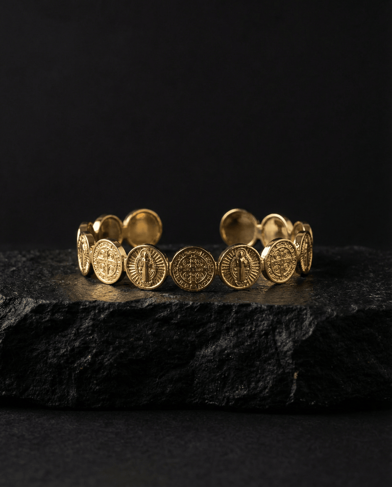 St. Benedict medal Catholic bracelet – Phoebe's