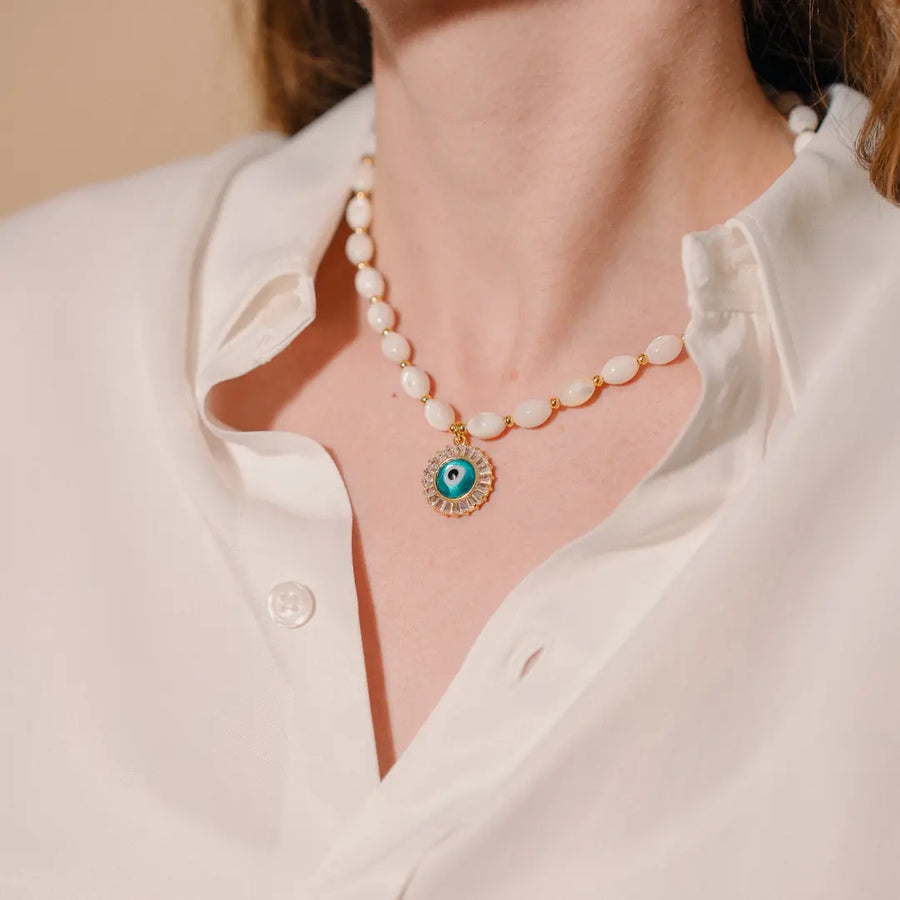 The Power of Spiritual Necklaces: Protection, the Evil Eye, and Healing Stones - Phoebe`s