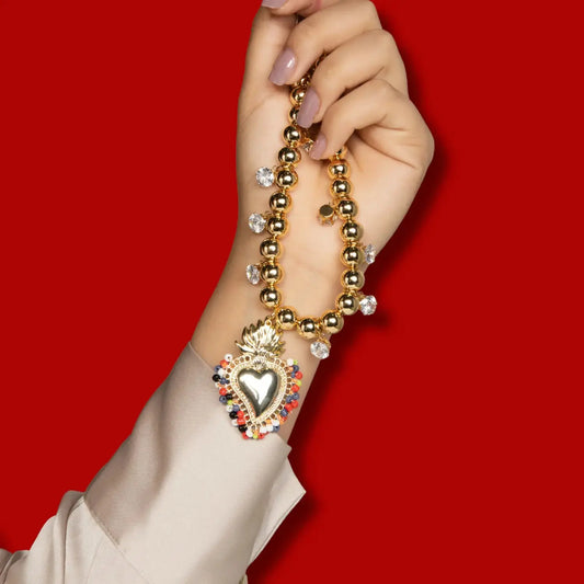 Ball-Necklace-with-Heart-A-New-Collection-of-Elegance Phoebe`s