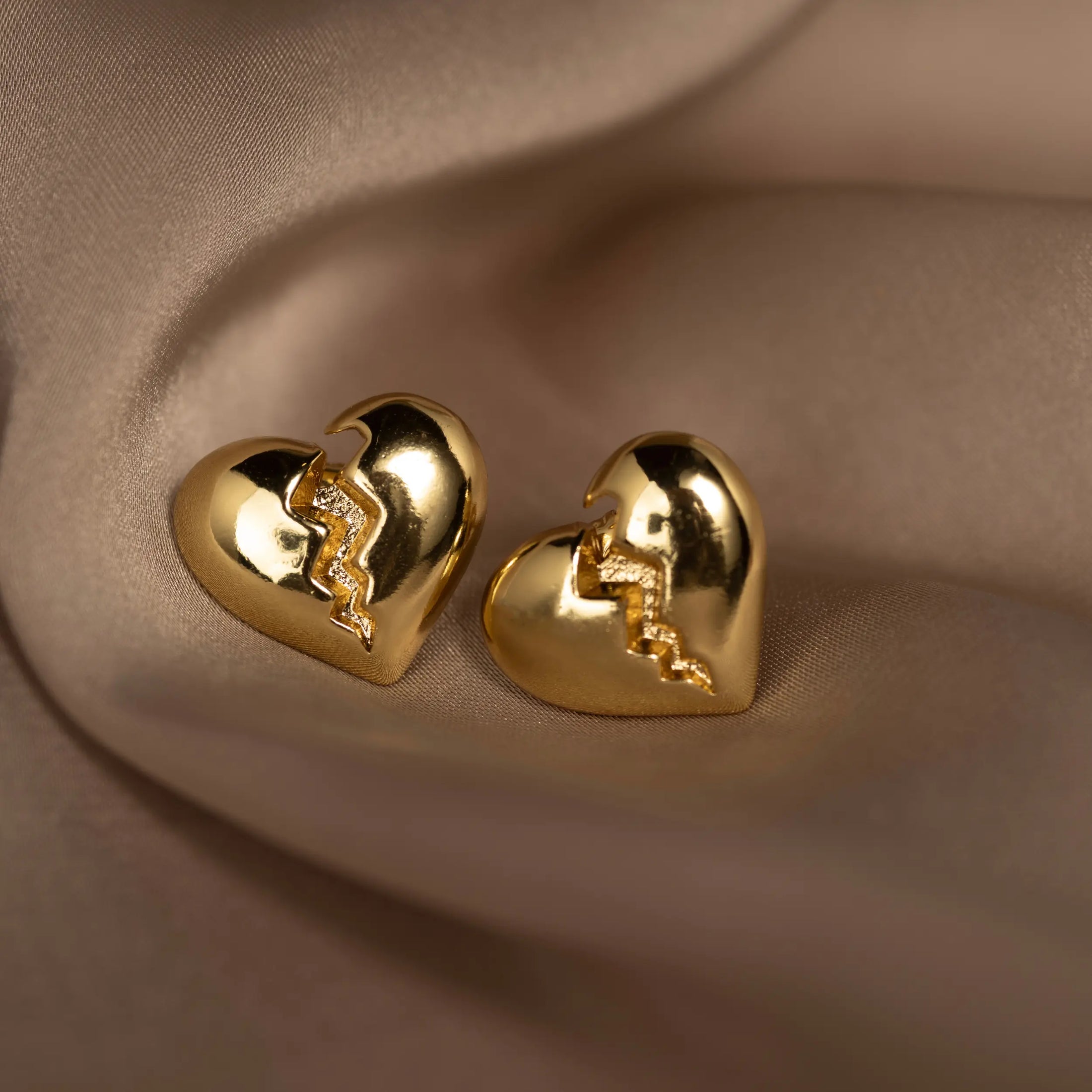 Boucles d'oreilles plaquées or