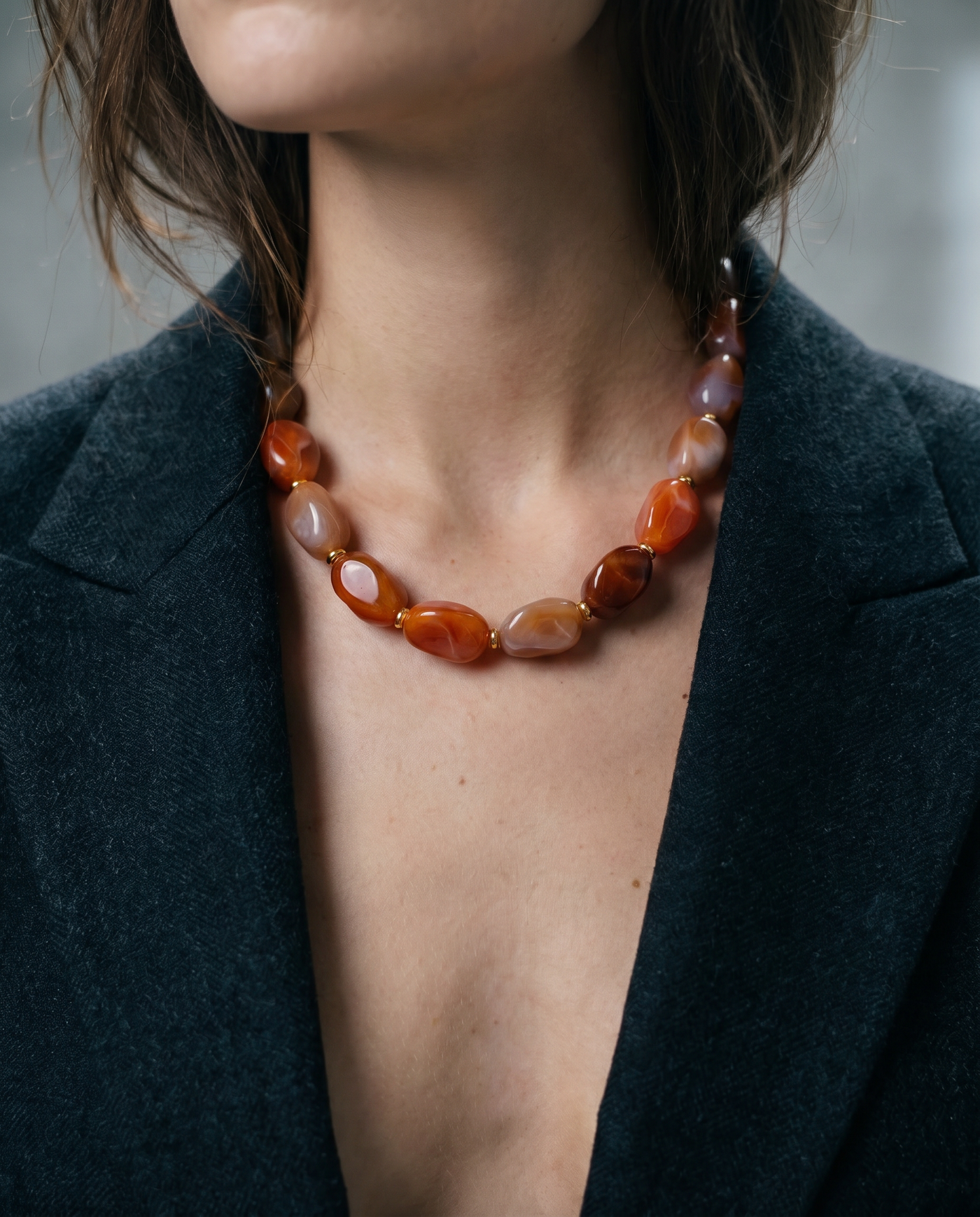 Resin Stone Choker - Maximalist Edition