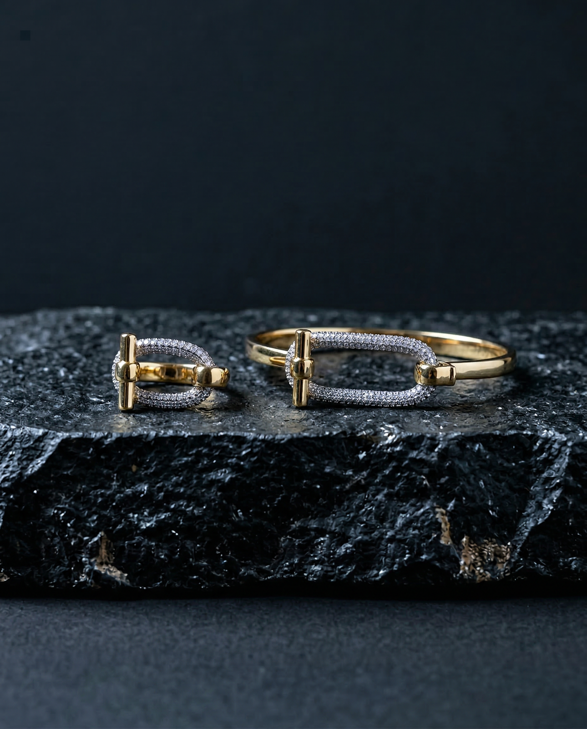 Link Pavé – Jewelry Set