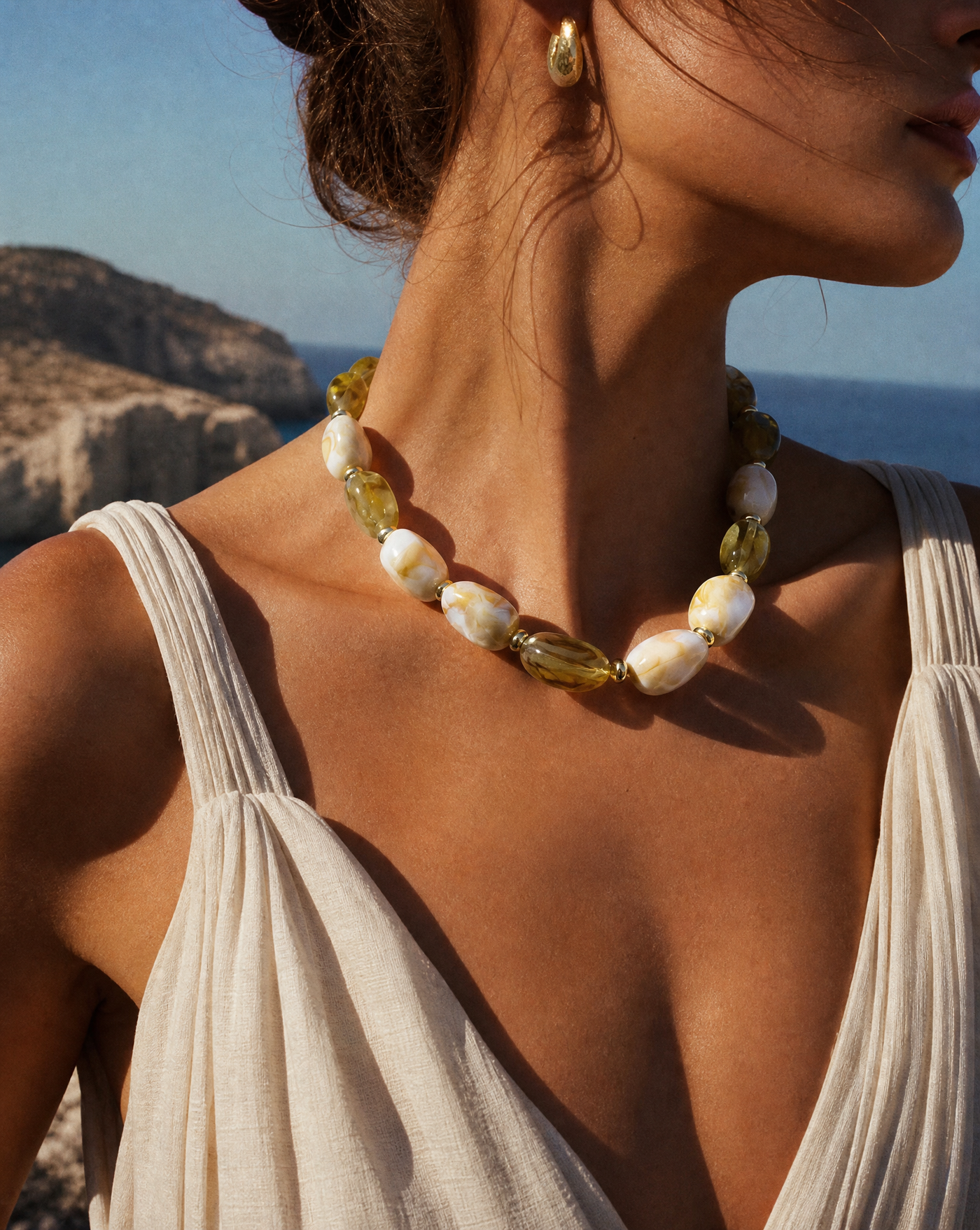 Resin Stone Choker - Maximalist Edition