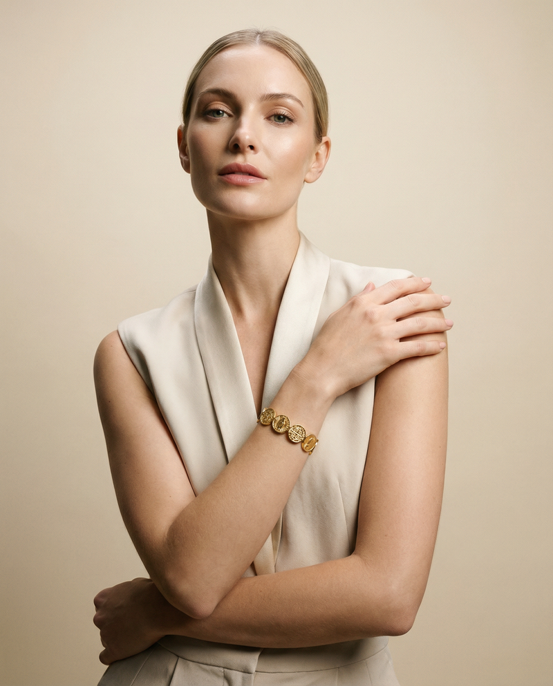 Catholic bracelet with St. Benedict medals