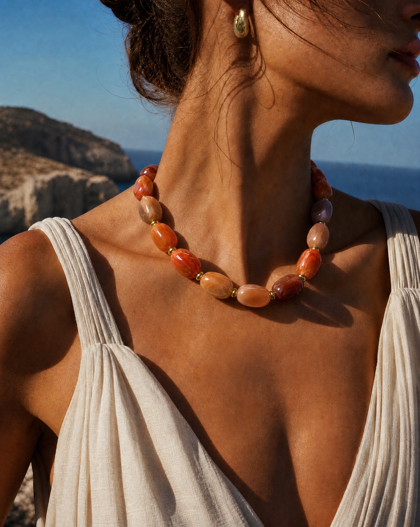 Resin Stone Choker - Maximalist Edition