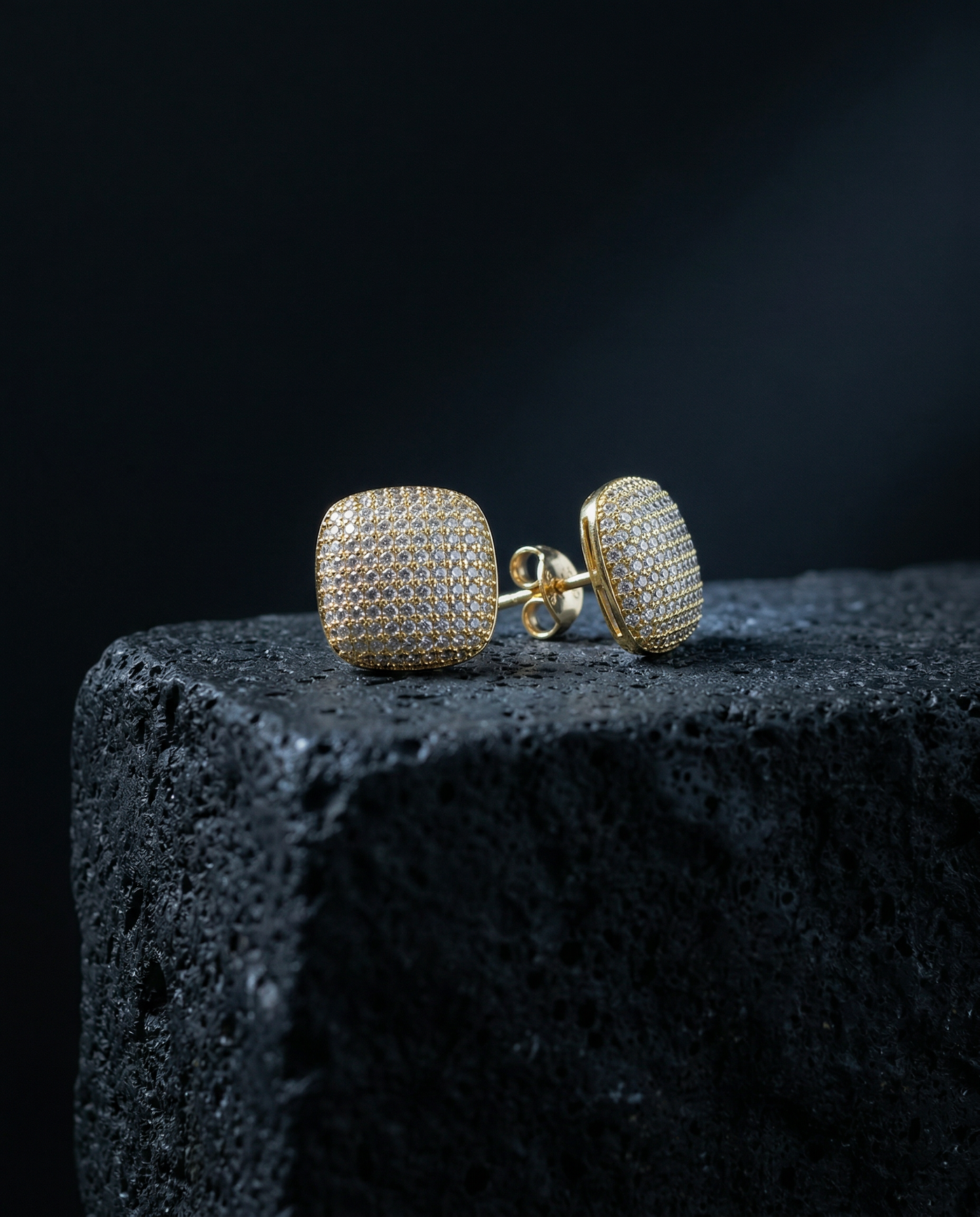Bold Pavé Earrings