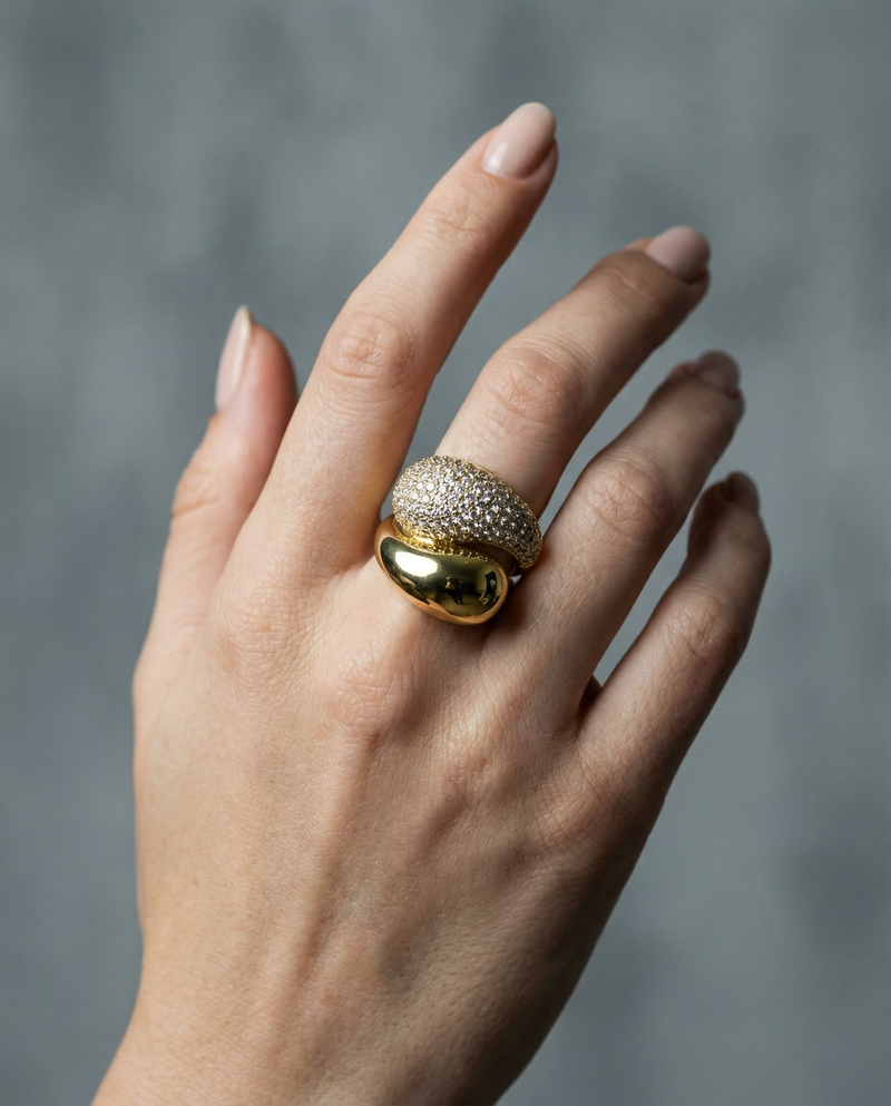 Pavé Stackable Rings