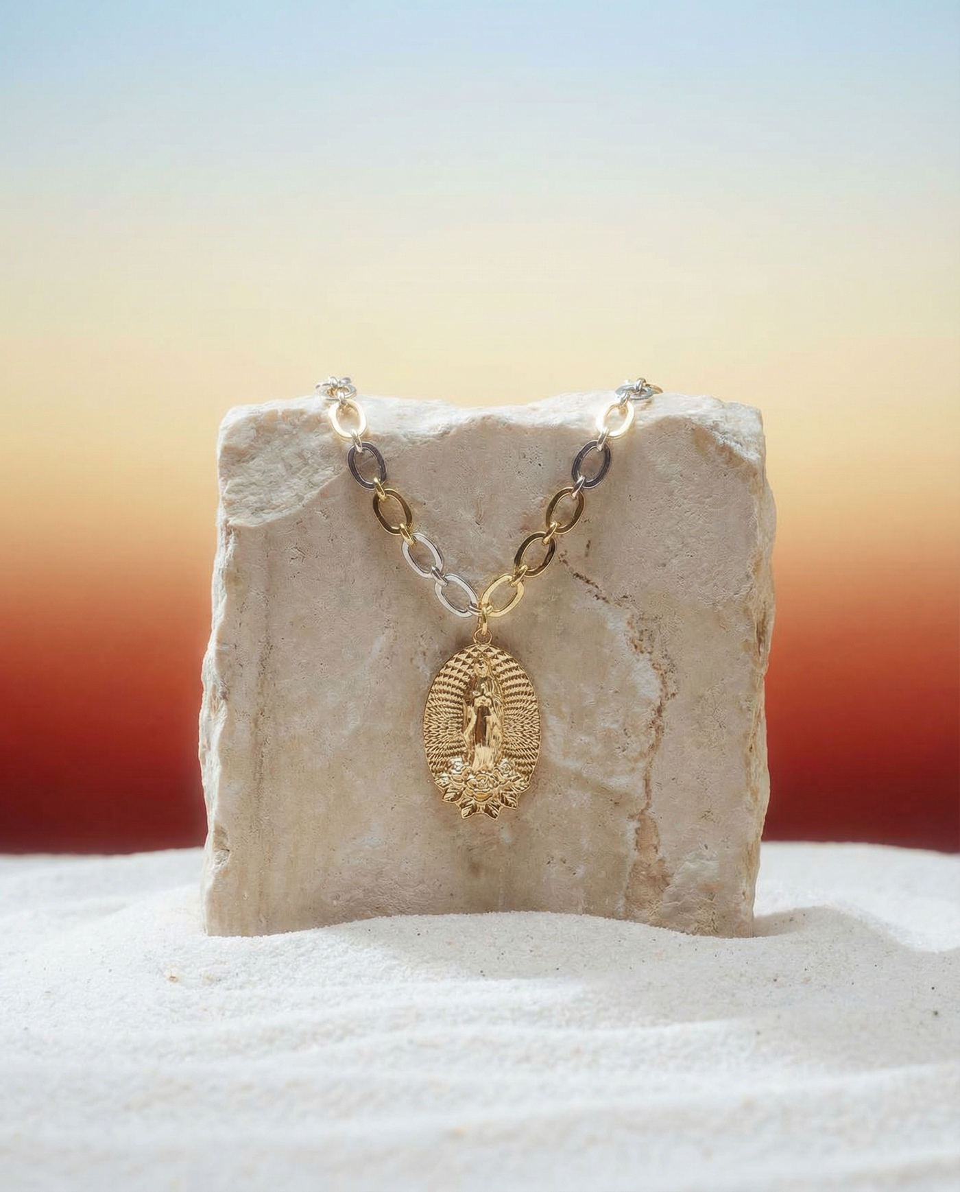 Maximalist Catholic Necklace