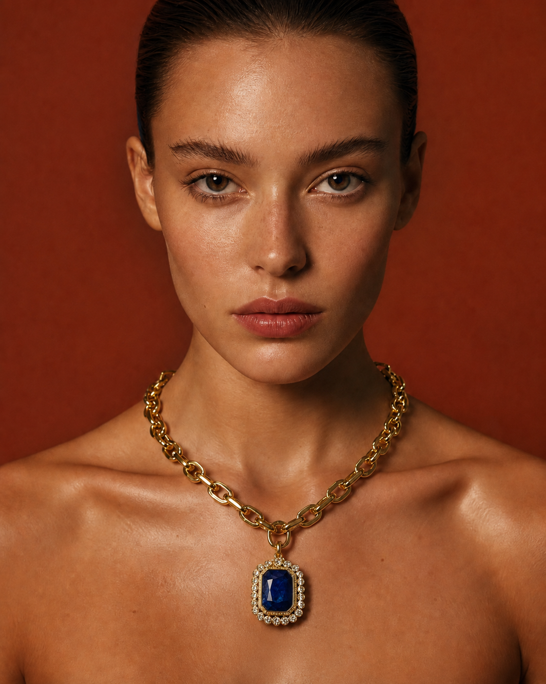 Chunky Gemstone Necklace | Maximalist Natural Stone