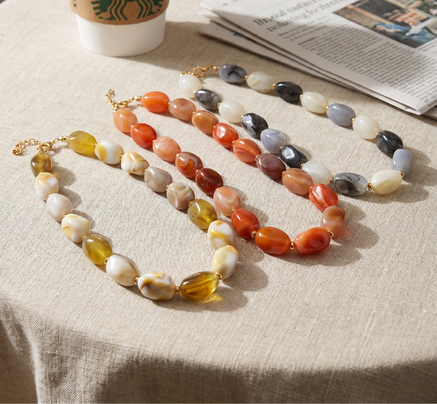 Resin Stone Choker - Maximalist Edition