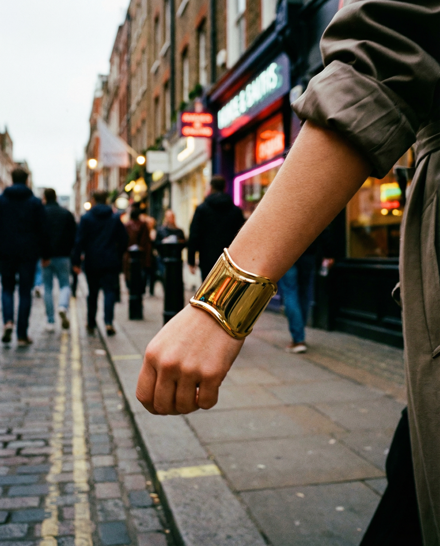 Wide Cuff Bracelet