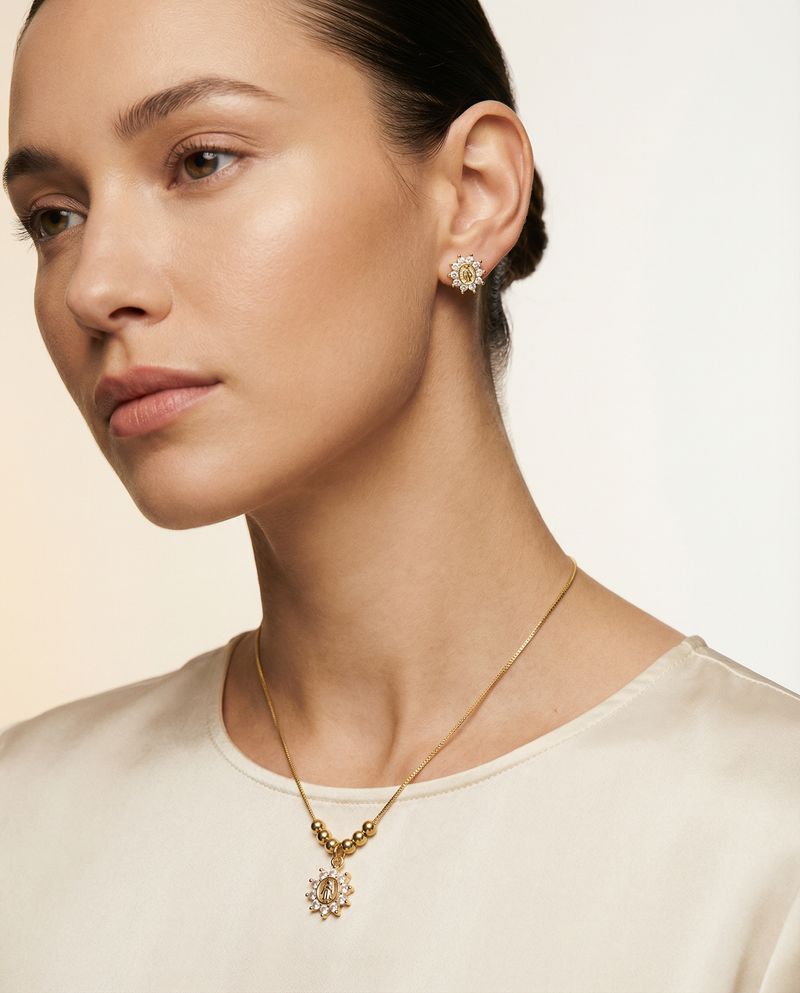 Icon Medallion Jewelry Set