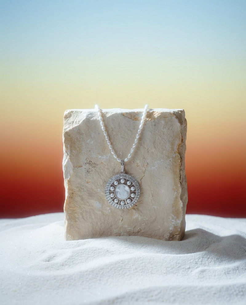 Fresh Pearl Choker | Catholic Necklace