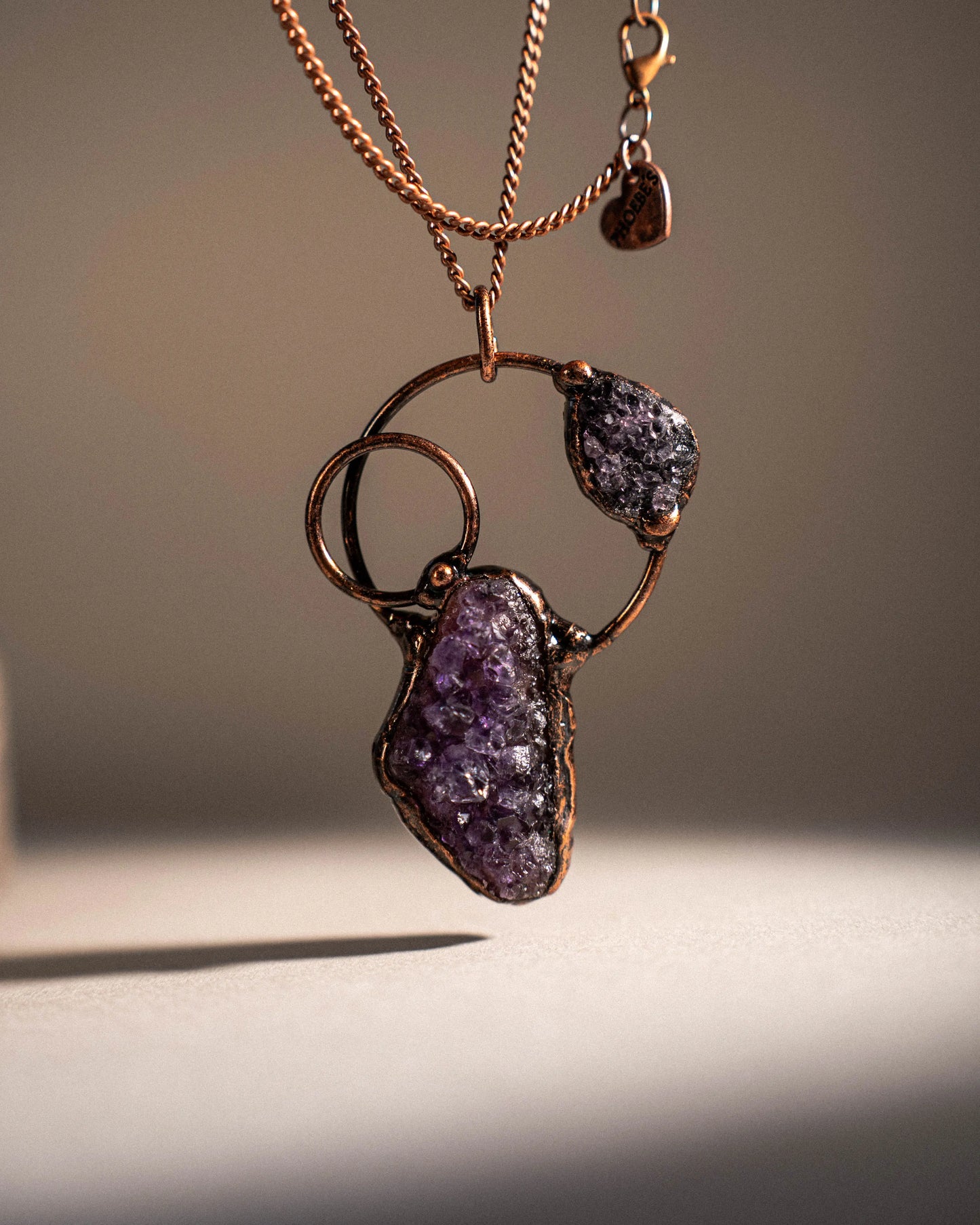 Amethyst Layered Necklace PHOEBE'S 