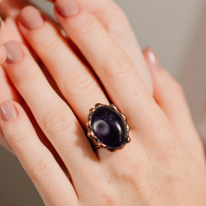 Amethyst Ring, Gemstone Ring, Best Holiday Gift