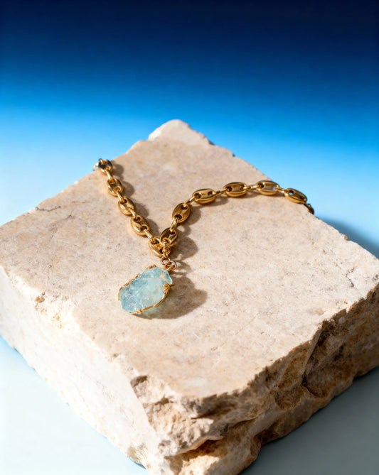Aquamarine Necklace Phoebe`s 