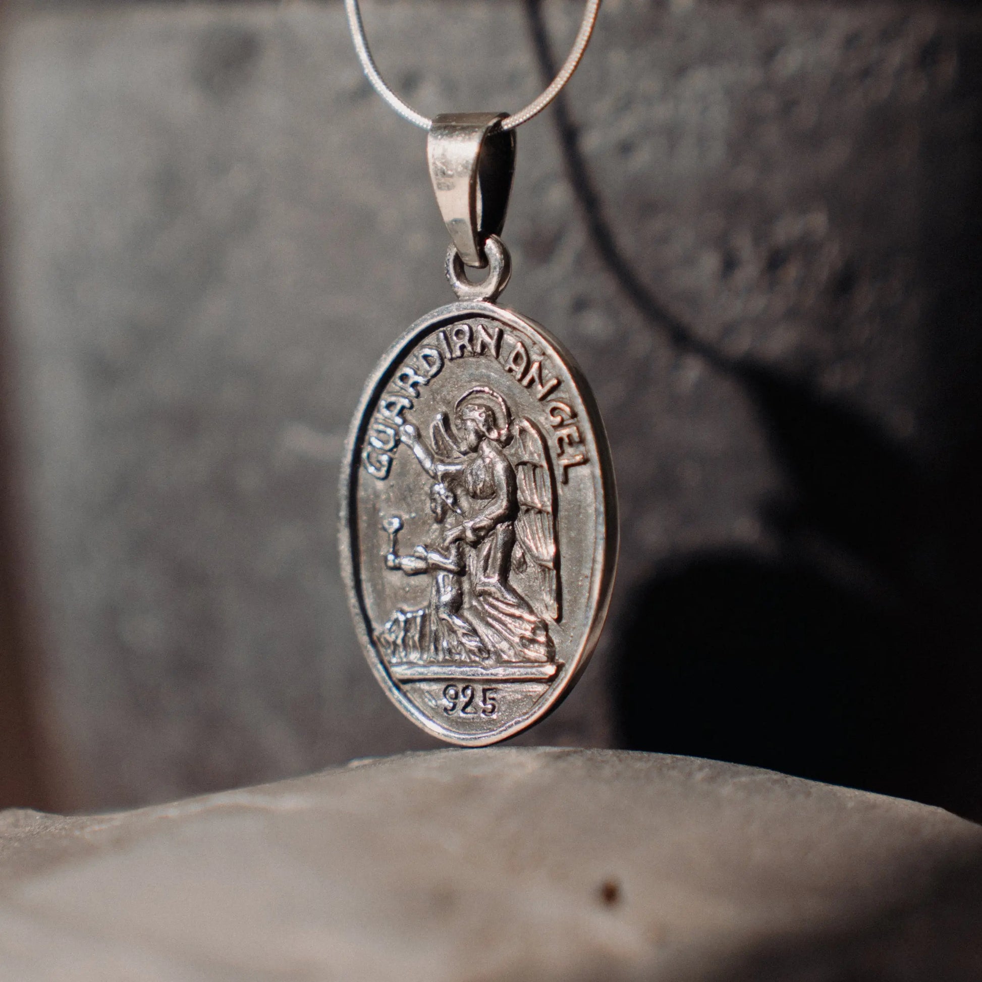 Archangel Saint Michael Necklace, Protection Charm, Unique Gift