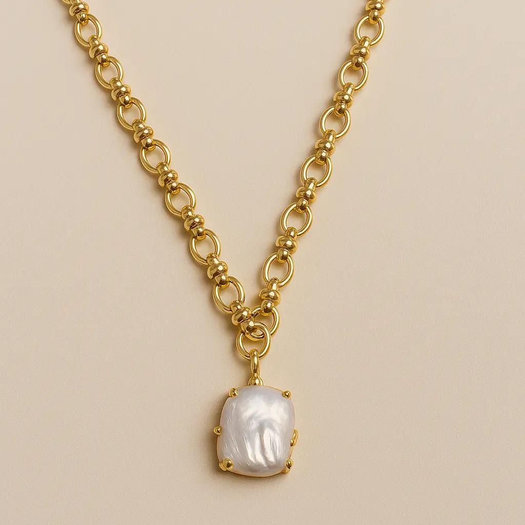 Baroque Pearl Necklace PHOEBE'S 