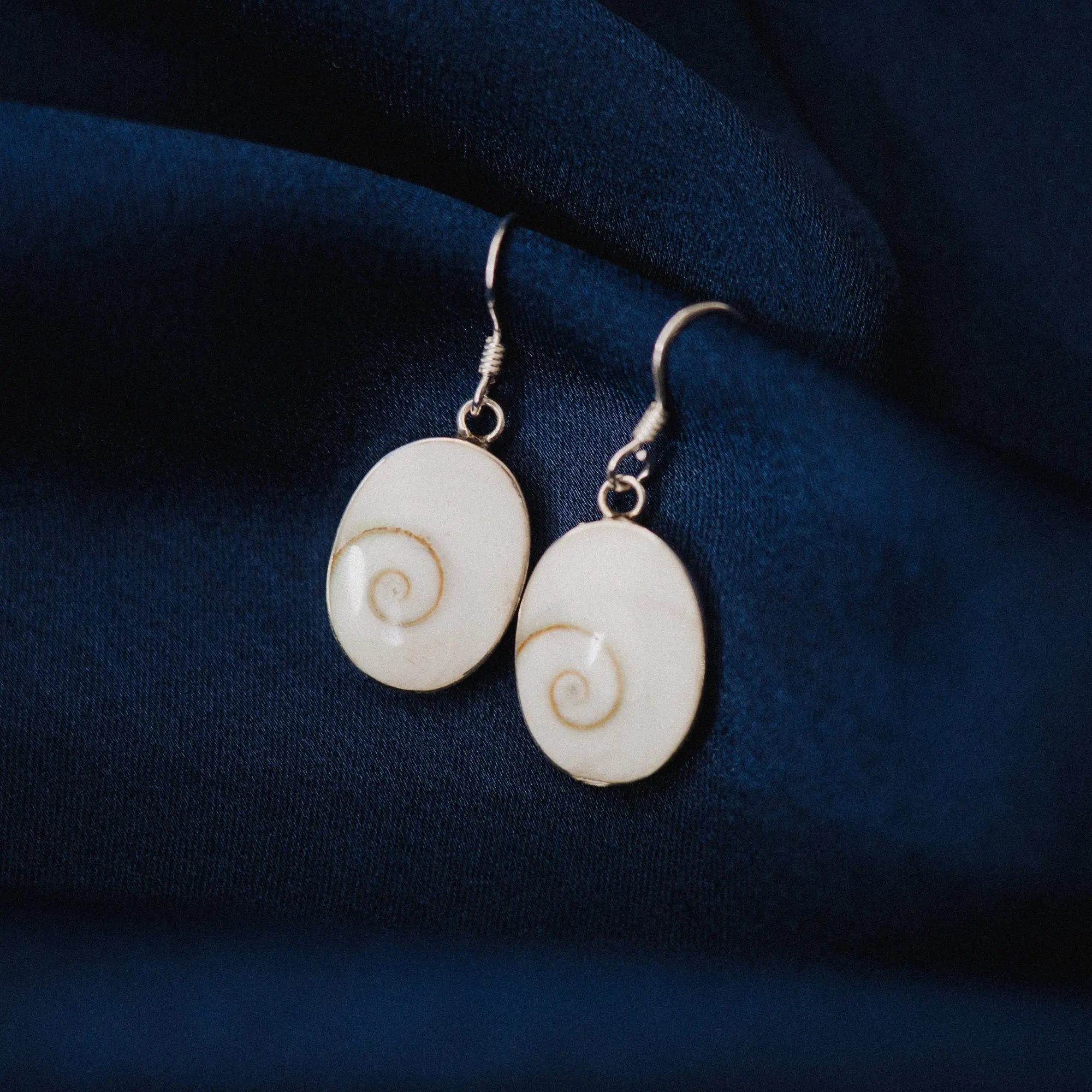 Pendientes Ojo de Shiva, Pendientes de plata, Ojo de Shiva y Plata 925, Piedra preciosa auténtica, Joyería de boda, joyería hecha a mano