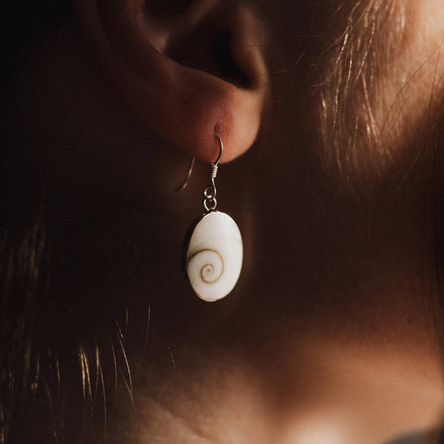 Pendientes Ojo de Shiva, Pendientes de plata, Ojo de Shiva y Plata 925, Piedra preciosa auténtica, Joyería de boda, joyería hecha a mano