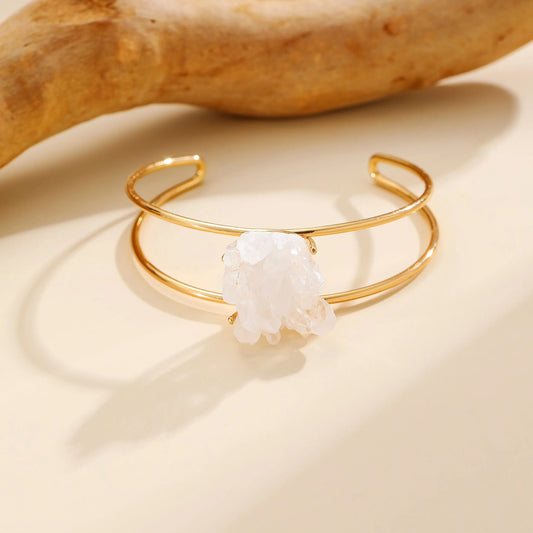 Bracelet with Transparent Quartz Crystal | Purity and Clarity in your Energy PHOEBE'S