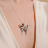 Butterfly Necklace, Silver 925 Jewelry, Appreciation Gift