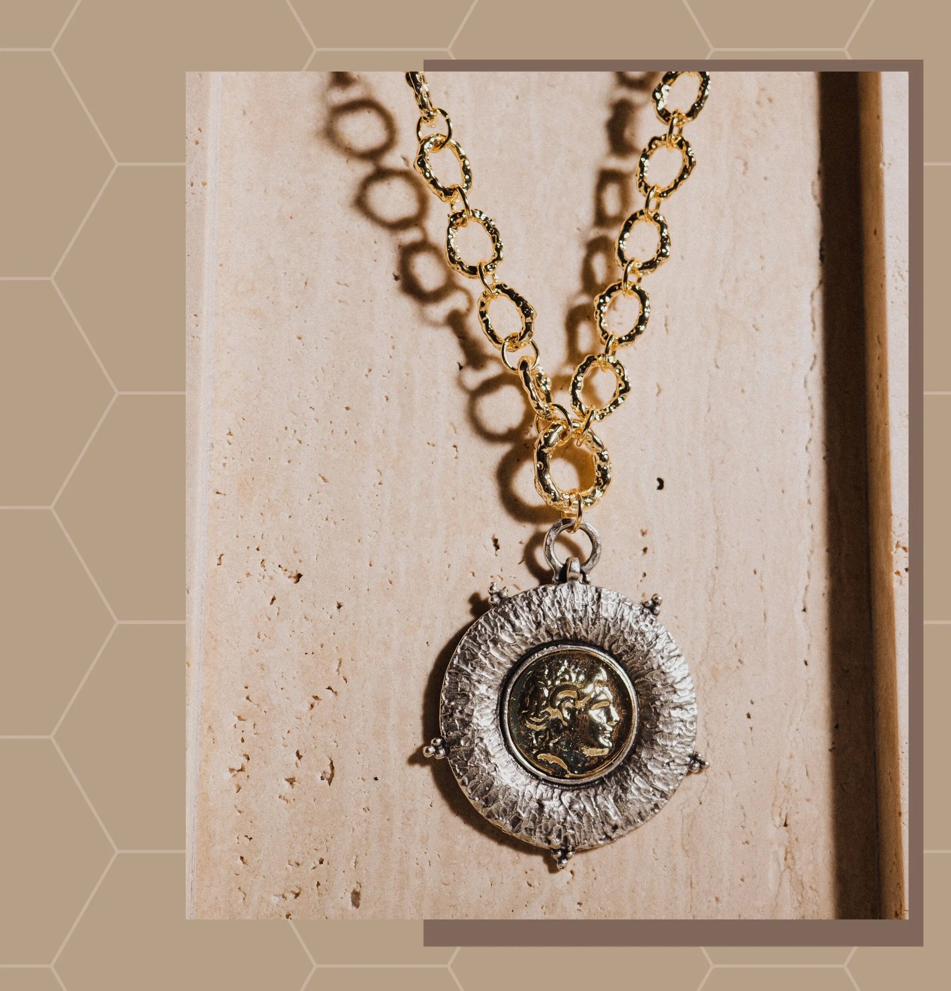 Coin Necklace | Charm Necklace | Gift for Her