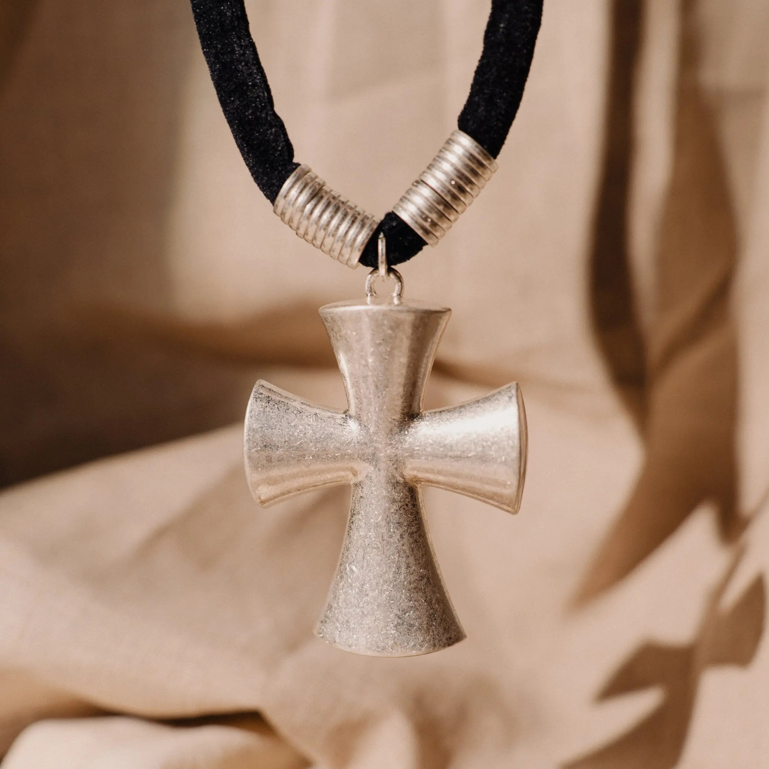 Cross Necklace, Religious Charm, Gift for Her