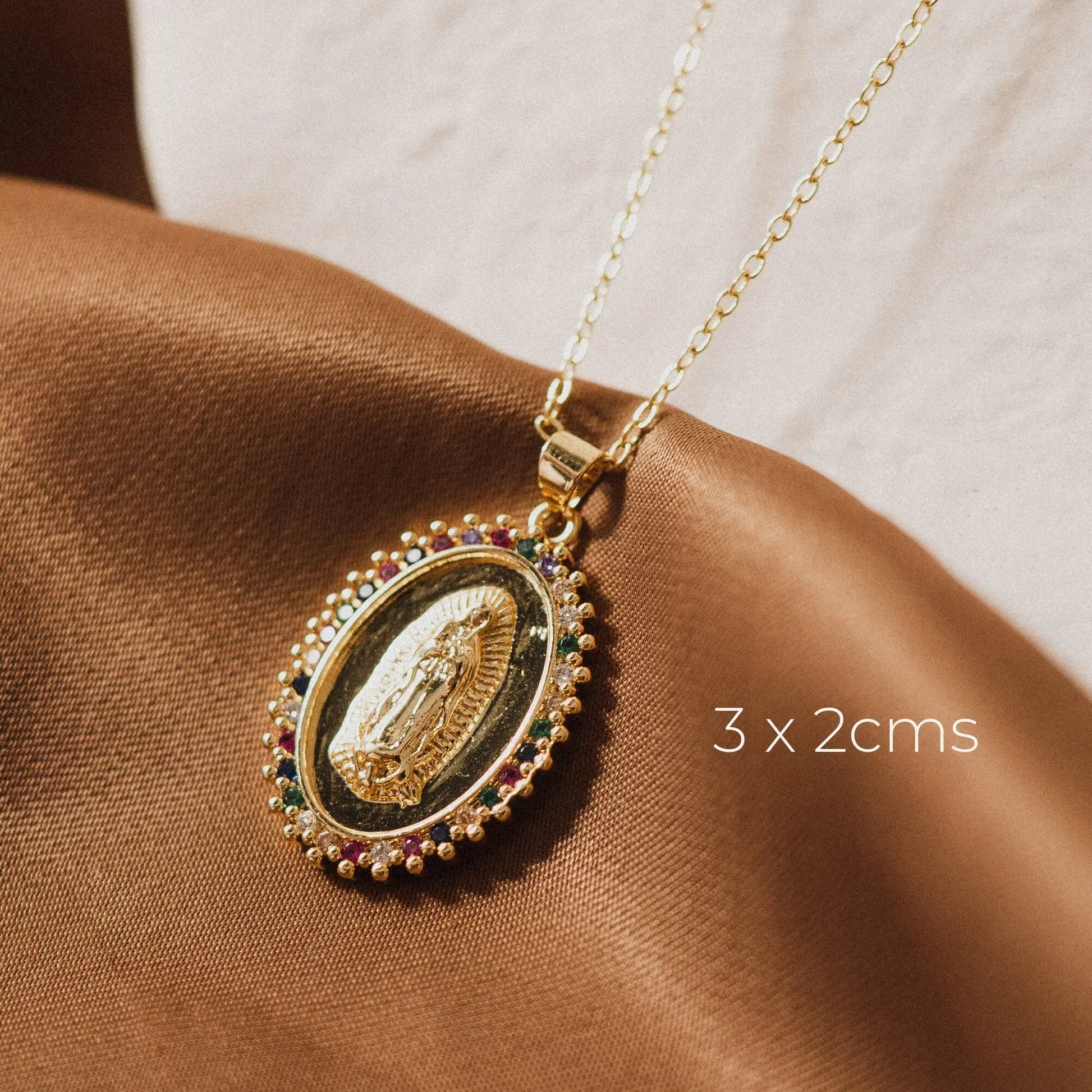 Dainty Necklace, Virgin Mary Necklace, Gift for Her