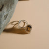 Gemstone Ring, Smoke Quartz Ring, Gift for Her