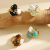 Gemstone Rings, Unique Natural Stone Ring PHOEBE`S