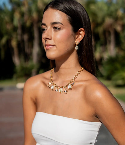 Gold-Plated Religious Cameo Necklace – Handcrafted Jewelry Made in Spain PHOEBE'S 