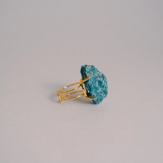 Gold Ring, Unique Ring, Gemstone Jewelry