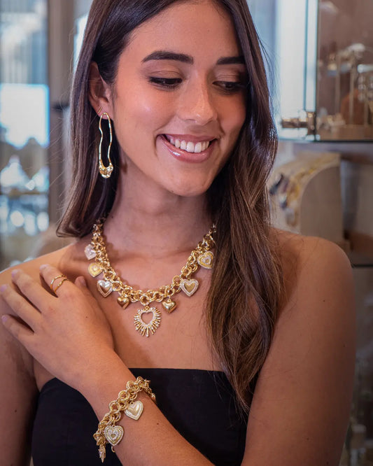 Heart Charm Jewelry Set PHOEBE'S 