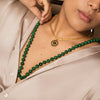 Layering Necklace, Malachite Necklace, Gift fot Her