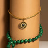 Layering Necklace, Malachite Necklace, Gift fot Her