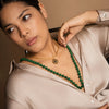 Layering Necklace, Malachite Necklace, Gift fot Her